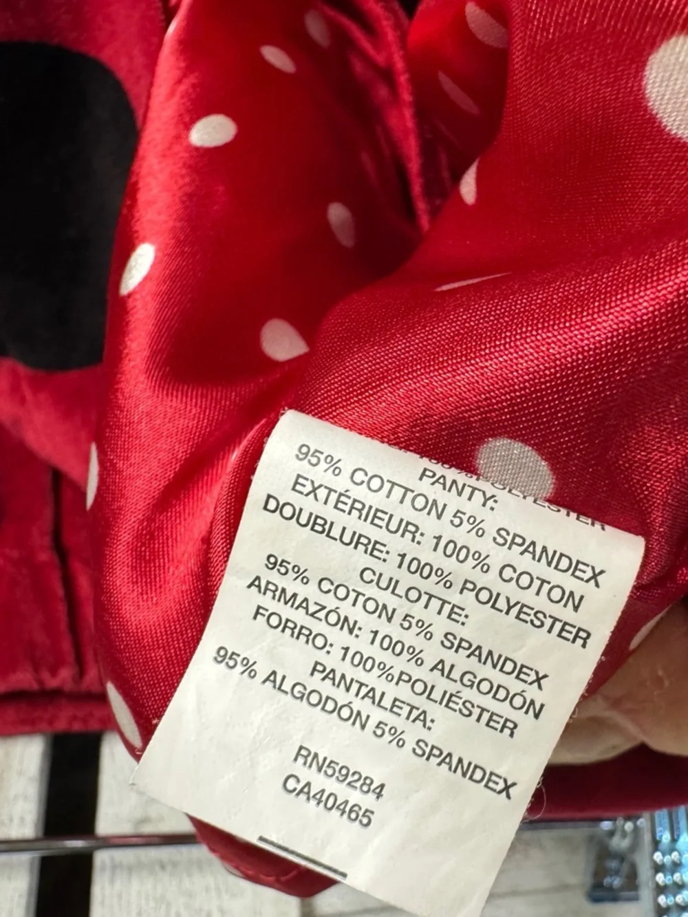 The Children's Place Red Skirt with Black Polka Dots 24 Months Ladybug Velvet